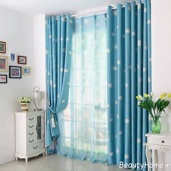 پرده طرح دار و زیبا 