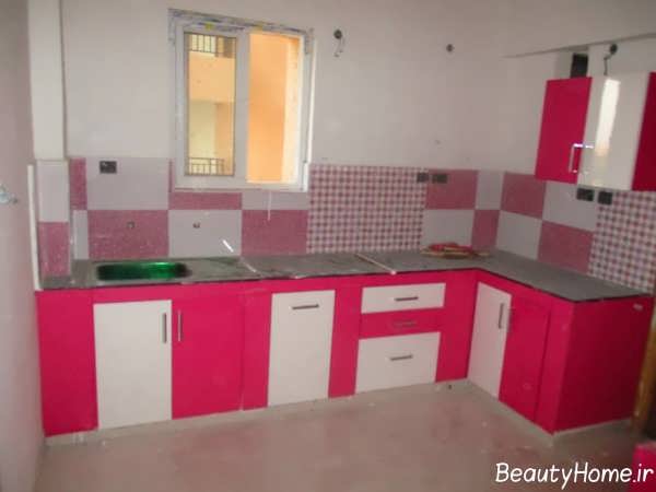 کابینت شیک صورتی 