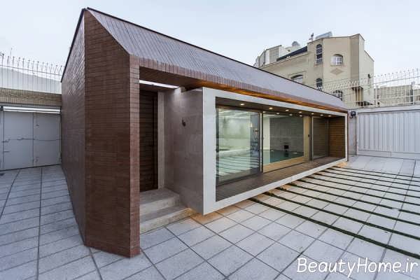 طراحی نمای ساختمان یک طبقه 2024 شیک و دلباز